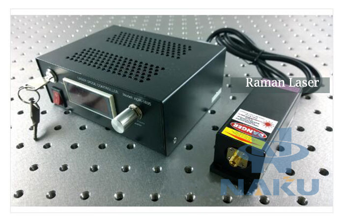 Raman Laser  Narrow Linewidth Green Fiber Coupled Laser